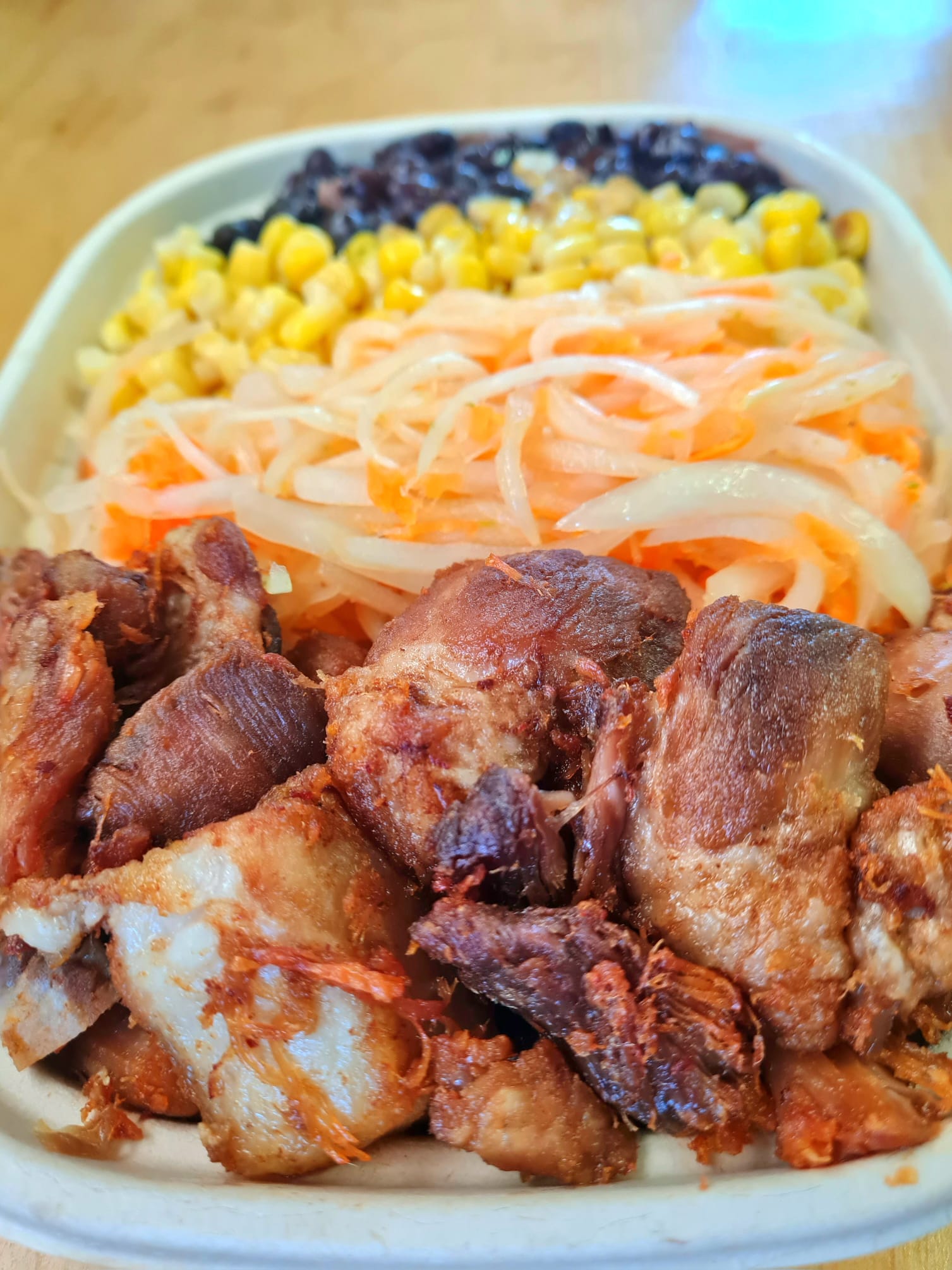 Pork griyo bowl