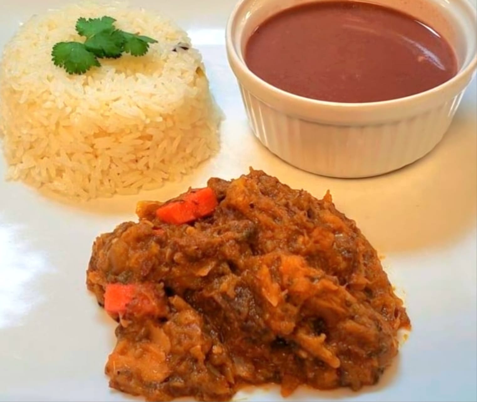 Stewed meat with rice